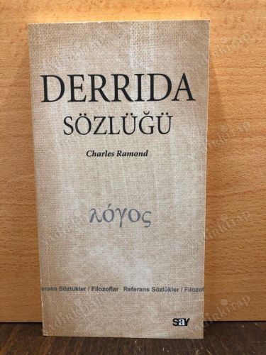 Derrida Sözlüğü kapağı
