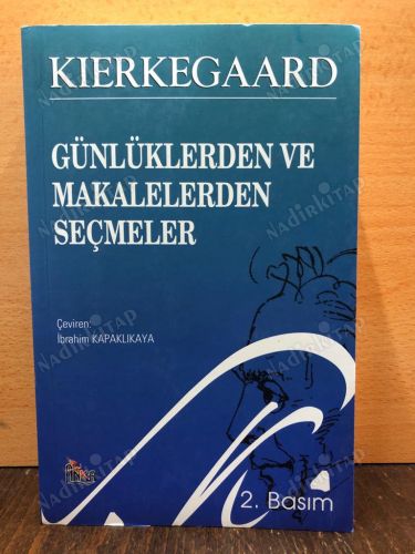 Günlüklerden ve Makalelerden Seçmeler = Soren Kierkegaard's Journals and Papers kapağı