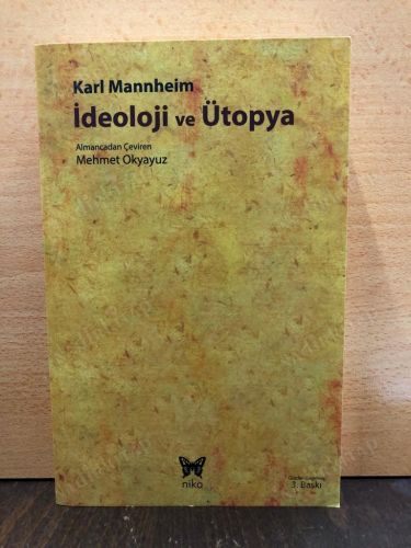 İdeoloji ve Ütopya kapağı