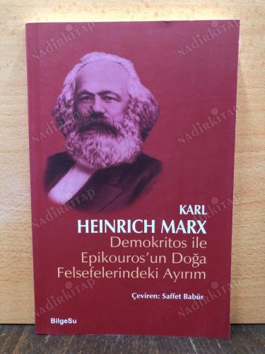 Demokritos ile Epikourosun Doğa Felsefelerindeki Ayırım kapağı