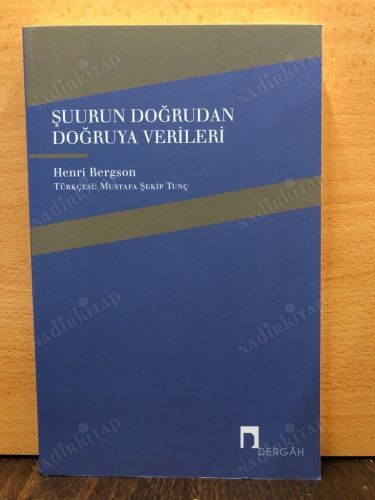 Şuurun Doğrudan Doğruya Verileri kapağı