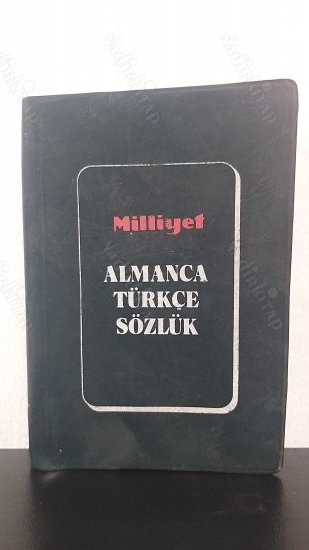 ALMANCA TÜRKÇE SÖZLÜK kapağı