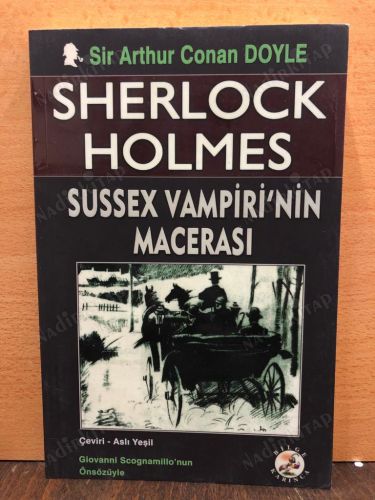 Sherlock Holmes Sussex Vampiri'nin Macerası kapağı