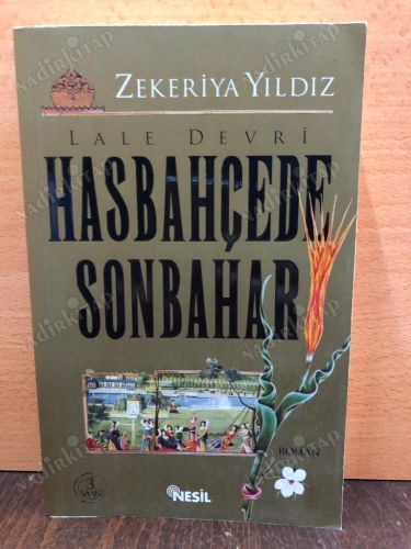 HASBAHÇEDE SONBAHAR LALE DEVRİ kapağı