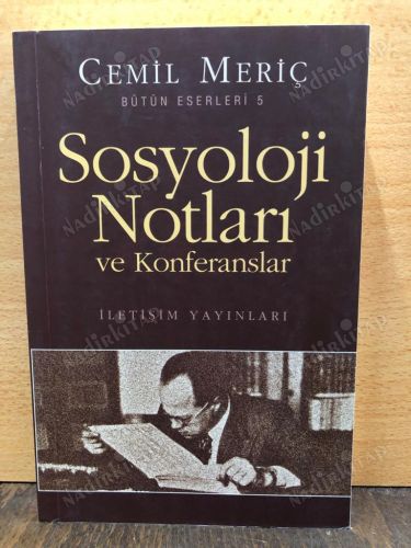 Sosyoloji Notları ve Konferansları kapağı