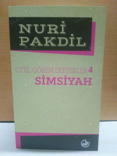 Simsiyah 4 / Otel Gören Defterler kapağı