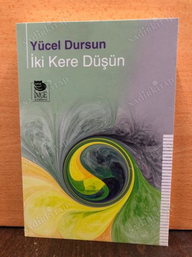 İki Kere Düşün kapağı