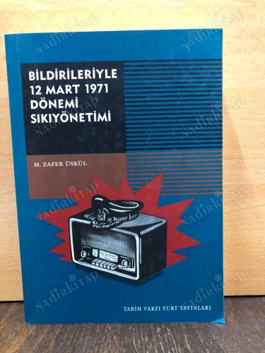 Bildirileriyle 12 Mart 1971 Dönemi Sıkıyönetimi kapağı