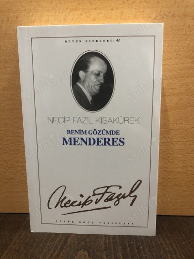 BENİM GÖZÜMDE MENDERES kapağı
