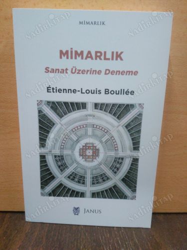 MİMARLIK SANAT ÜZERİNE DENEME kapağı