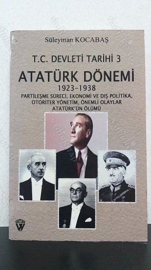 T.C. Devleti Tarihi 3 / Atatürk Dönemi kapağı