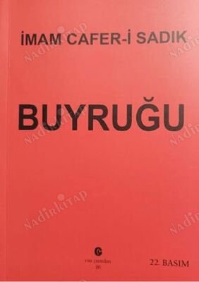 İmam Cafer-i Sadık Buyruğu kapağı