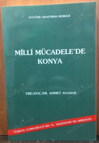 MİLLİ MÜCADELE'DE KONYA kapağı