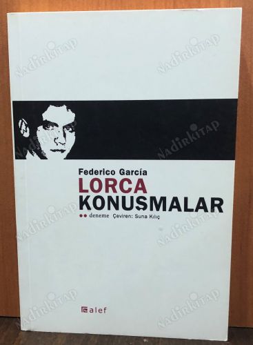 Frederico Garcia Lorca Konuşmalar kapağı