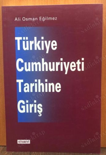 Türkiye Cumhuriyeti Tarihine Giriş kapağı