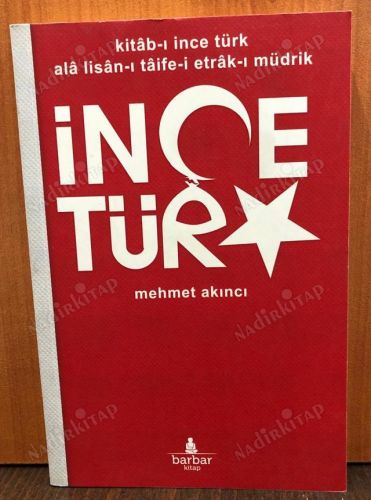 İnce Türk kapağı