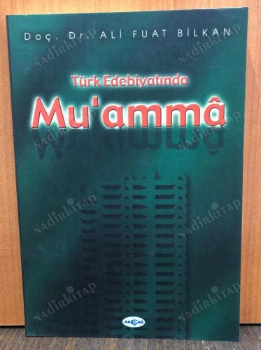 TÜRK EDEBİYATINDA MU'AMMA kapağı
