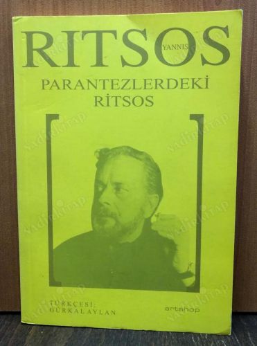 Parantezlerdeki Ritsos kapağı