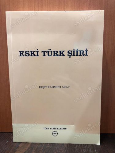 Eski Türk Şiiri kapağı