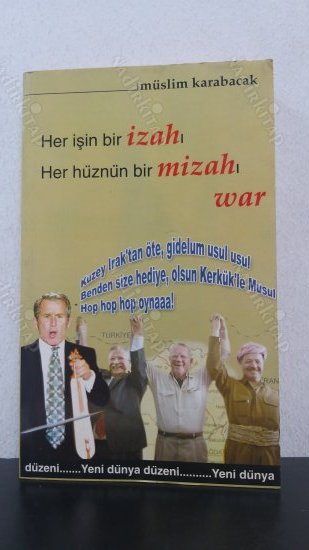 her işin bir izah'ı her hüznün bir mizah'ı war kapağı