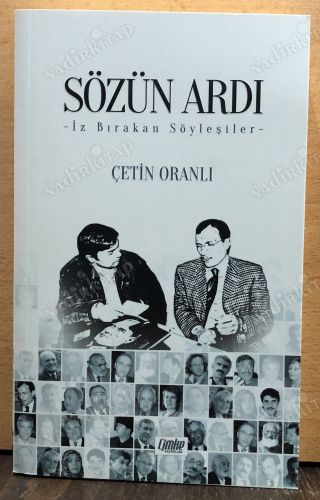 SÖZÜN ARDI / İZ BIRAKAN SÖYLEŞİLER kapağı