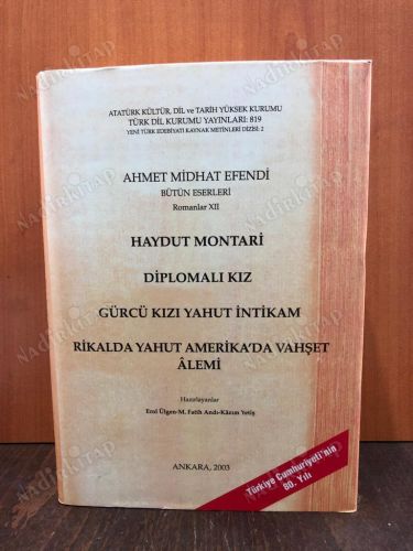 HAYDUT MONTARİ, DİPLOMALI KIZ, GÜRCÜ KIZI YAHUT İNTİKAM,RİKALDA YAHUT AMERİKA'DA VAHŞET ALEMİ kapağı