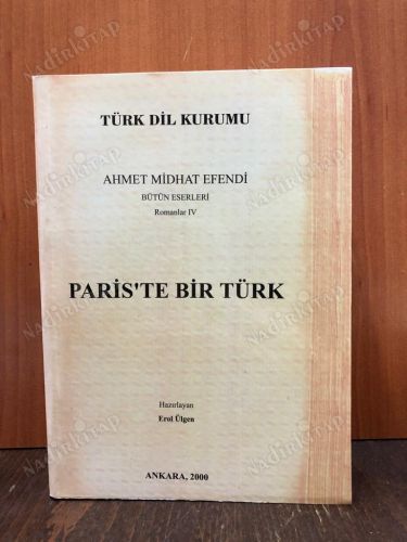 Paris'te Bir Türk kapağı