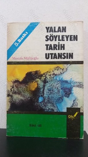 Yalan Söyleyen Tarih Utansın 2.cilt kapağı