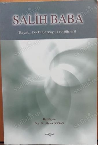 Salih Baba Hayatı, Edebi Şahsiyeti ve Şiirleri kapağı