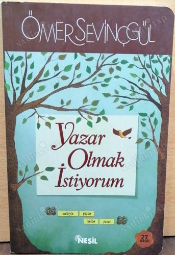 Yazar Olmak İstiyorum kapağı