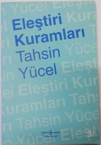 Eleştiri Kuramları kapağı