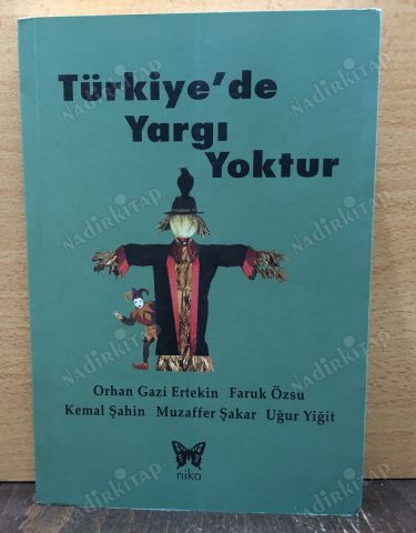 TÜRKİYE'DE YARGI YOKTUR kapağı
