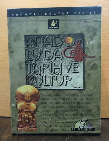 ANADOLU'DA TARİH VE KÜLTÜR (5 KİTAP+5 VCD ÖZEL KUTUSUNDA TAM TAKIM) kapağı