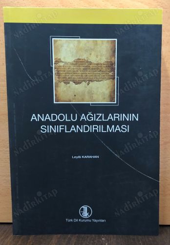 ANADOLU AĞIZLARININ SINIFLANDIRILMASI kapağı