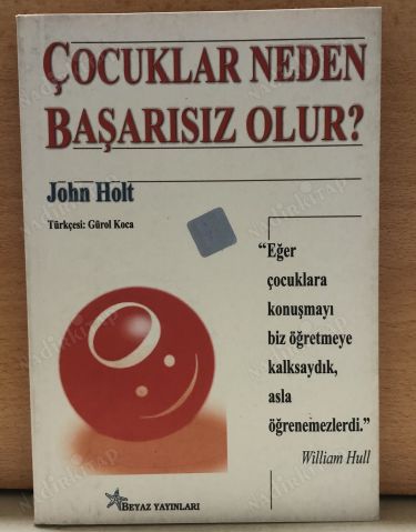 ÇOCUKLAR NEDEN BAŞARISIZ OLUR kapağı