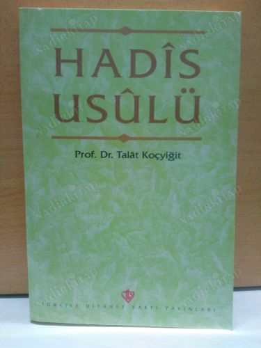 Hadis Usulü kapağı