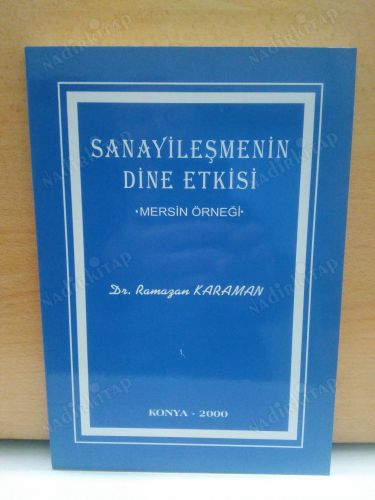 SANAYİLEŞMENİN DİNE ETKİSİ -Mersin Örneği- kapağı