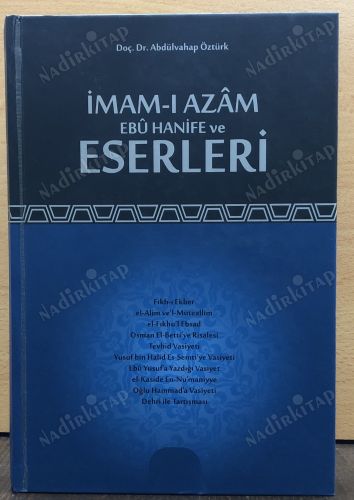 İmam-ı Azam Ebu Hanife ve Eserleri kapağı