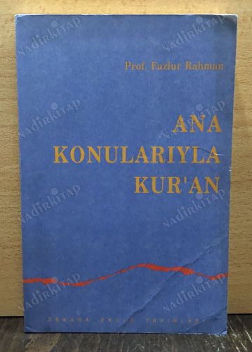 ANA KONULARIYLA KUR'AN kapağı