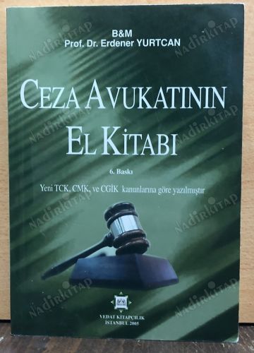 CEZA AVUKATININ EL KİTABI kapağı