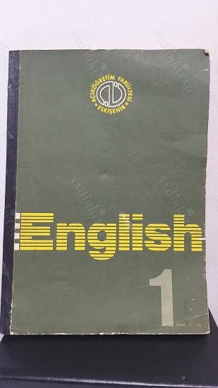 English (Açıköğretim Fakültesi 1 .Cilt ) kapağı