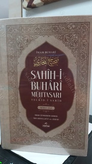 Sahih-i Buhari Muhtasarı Tecrid-i Sarih ve Tercemesi kapağı